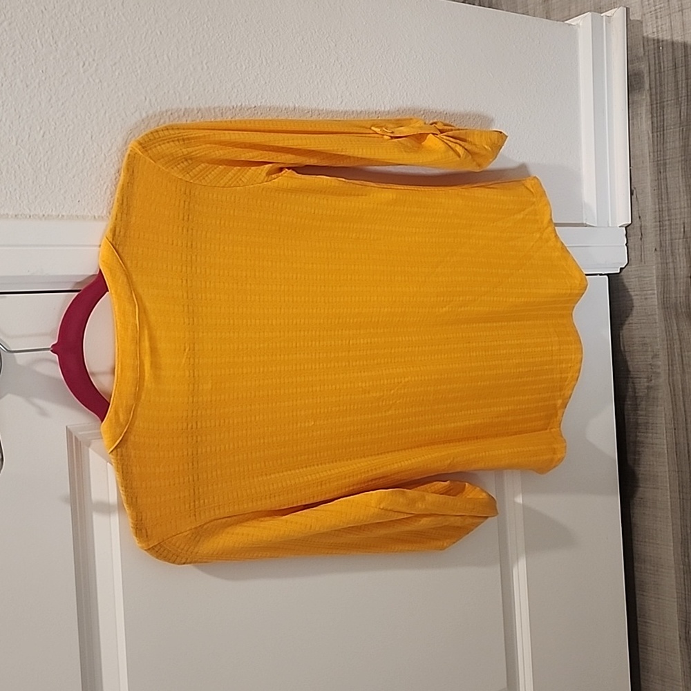 NWOT DNA Couture Yellow Top - Picture 4 of 4
